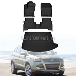 Tpe Floor Mats / Trunk Cargo Liner 2014 2015 2016 2017 2018 2019 Ford Escape. Fixed Price $96.19.