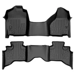 Smartliner Custom Fit Floor Mats Row Set 2009-2012 Dodge Ram Quad Cab. Fixed Price $162.34.