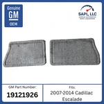 New Oem 2007-2014 Cadillac Escalade Rear Carpeted Mats Black Gm 19121926. Fixed Price $54.44.