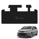 Topline For 2021-2023 Toyota Sienna Honeycomb Rubber All Weather Rear Trunk Mat. Fixed Price $30.00.