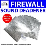 Heat & Sound Deadener Jeep Cherokee 1974 - 83 Firewall Kit + Seam Tape 11862CM2. Fixed Price $32.95.