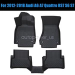 For 2012-2018 Audi A6 A7 Quattro RS7 S6 Tpe All-weather Floor Mats Liners Set. Fixed Price $70.85.