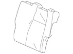 Genuine Honda Seat Back Cushion Cover 82521-T5R-A11ZA. Fixed Price $198.32.