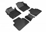 3D Maxpider 18-22 Fits Honda Accord 1ST 2ND Row Black Kagu Floor Mat. Fixed Price $226.99.