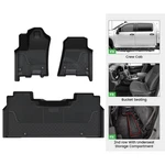 Lasfit Tpe Floor Liners For 2025 2026 Ram 1500 Crew Cab Mats All Weather. Fixed Price $150.00.