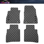 Floor Mat Fits For 13-19 Nissan Sentra Carpet Black Gray Checkered 4PCS W/ Sport. Fixed Price $69.99.