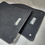 Set Of Jeep Floor Mat 2015 Oem Black 1UB86DX9AC Kl Lhd 49212D. Fixed Price $55.00.