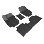 Floor Mats Custom Fit Liners Kagu All Weather Black 1ST And 2ND Row L1HY15201509. Fixed Price $198.99.