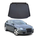 Omac Cargo Mats Liner For Audi A3 Sportback 2.GEN 2006-13 Black All-weather Tpe. Fixed Price $69.99.
