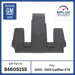 New Oem 2020-2025 Cadillac XT6 3RD Row Floor Liner Dark Titanium Gm 84605155. Fixed Price $74.44.