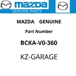 Mazda Genuine Black All Weather Rear Trunk Cargo Mat BCKA-V0-360 New. Fixed Price $203.05.