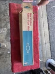 Nos Gm Chevrolet Gold Rear Contour Rubber Floor Mats 986995 Pair W/ Original Box. Fixed Price $189.00.