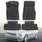 3D Tpe Floor Mats Liners Fits 2004-2014 Ford Mustang Replacement All Weather 4X. Fixed Price $80.25.