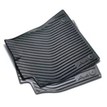 Genuine Audi All Weather Floor Mats Rear Black 8K0-061-511-041. Fixed Price $82.64.