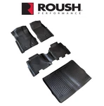 2021-2025 Bronco 4-DOOR Roush Front, Rear & Cargo 4PC Rubber Floor Mat Liners. Fixed Price $154.95.