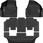 Oedro 3 Rows Floor Mats Liners For 2017-2025 Chrysler Pacifica Tpe Rubber Carpet. Fixed Price $83.19.