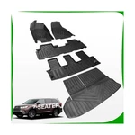 Floor Mats Truck Backrest Fit For Toyota Highlander 2014-2019 7SEAT, .... Fixed Price $153.66.