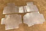 2019-2025 Toyota RAV4 Hybrid Exactmats Clear Vinyl Overlay Carpet Floor 3PC. Fixed Price $19.99.