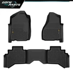 Fit For 02-09 Dodge Ram 1500 2500 3500 Quad Cab Tpe Floor Mats Liners 3D Molded. Fixed Price $72.45.