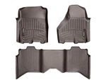 Weathertech Floorliner For 2012-2012 Ram 1500 1ST & 2ND Row, Cocoa. Fixed Price $240.30.