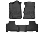 Husky Weatherbeater FRONT/2ND Row Floor Mats 3PC Fits 15-20 Tahoe, Yukon Black. Fixed Price $149.99.