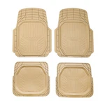 Ford F-150 75-26 Omac Basic Semi-custom 1ST & 2ND Row Beige Floor Mat Set. Fixed Price $44.99.