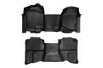 Rough Country Gm Hd Floor Mats 07-13 Silv/sierra 07-14 Ext. Cab Bench Seat. Fixed Price $179.95.
