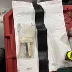 Genuine A1156861280-7003 Mercedes-benz W114 W115 Rubber Door Sill Black. Fixed Price $51.00.