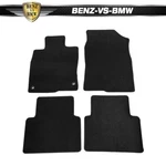 Fits 16-21 Honda Civic 4DR Nylon Floor Mats Front & Rear Carpet Black 4PC. Fixed Price $55.99.