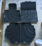 Bmw F25 F26 Set Of 4 Front Rear Black Rubber All Weather Floor Mats Oem Germany. Fixed Price $195.00.