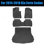Tpe Floor Mats & Cargo Trunk Liner 2014-2018 Kia Forte Sedan Replacement Set. Fixed Price $129.99.