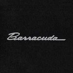 Lloyd Mats Velourtex Black Front Floor For Plymouth Barracuda 1967-1974. Fixed Price $138.99.