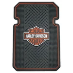 Plasticolor 001539R01 Floor Mat; Black; For Harley-davidson Logo; Rubber. Fixed Price $55.59.