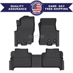 Tpe Floor Mats Liner For 2022-2025 Nissan Frontier Crew Cab Replacement Full Set. Fixed Price $64.99.