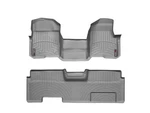 Weathertech Floorliner 2012-2014 Ford F-150 1ST (oth) & 2ND Row, Grey. Fixed Price $279.90.