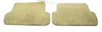 Audi A4 Rear Carpeted Floor Mats - Twist (beige) 8E0864450A92J. Fixed Price $57.00.
