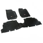 Rugged Ridge Floor Liner Front/rear Black Fits 2007-2018 Jeep Wrangler Jk 4. Fixed Price $199.99.