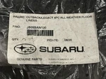 Outback Legacy Subaru 4 Pc All Weather Floor Mats J505SAN100 New. Fixed Price $119.26.