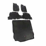 Rugged Ridge All Terrain 1ST & 2ND Row W/ Cargo Floor Liners For Wrangler Jk 4DR. Fixed Price $299.99.