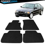 98-06 3 Series E46 2DR 4DR Front Rear Black Nylon Floor Mats Carpet For: (bmw). Fixed Price $44.99.
