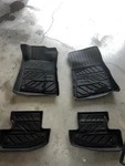 Mirozo Floor Mats Set For 2017 Mustang Gt, Black All Weather, Full Coverage. Fixed Price $20.00.