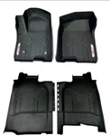 2019-2026 Chevrolet Silverado Crew Cab Front & Rear Floor Liners Black Oem Gm. Fixed Price $265.00.