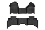 Rough Country Heavy Duty Floor Mats FRONT/REAR-12-18 Dodge Ram 1500 Quad Cab. Fixed Price $152.33.