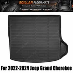 Tpe Rear Trunk Cargo Liner Floor Mat 3D Model For 2022-2024 Jeep Grand Cherokee. Fixed Price $38.59.