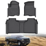 Floor Mats For Chevy Silverado Gmc Sierra 1500 2500 3500 Hd Crew Cab 2019-2025. Fixed Price $50.99.