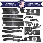 Fit Honda Crv Cr-v 2007-2011 3D Carbon Fiber Pattern Interior Diy Trim Decals. Fixed Price $8.65.