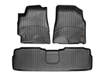 Weathertech Floorliner For 2006-2007 Toyota Highlander 1ST & 2ND Row, Black. Fixed Price $211.90.