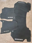 New Oem Mopar Ram Bin Floor Mats Dodge 1500 2019 2024 Black 54359 PA6. Fixed Price $110.00.