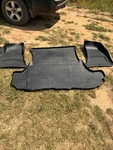 Weathertech Rear Cargo Floor Liner & Front Mats For 2011-2014 Dodge Challenger. Fixed Price $197.99.