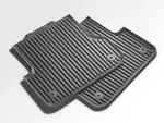 Genuine Audi All-weather Floor Mats Rear Lwb Black 4H0-061-512-041. Fixed Price $90.14.